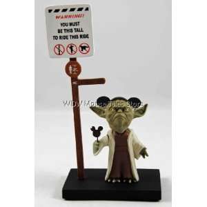 Disney Star Wars Yoda Height Requirement Figurine 