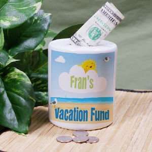  Personalized Vacation Fund Jar