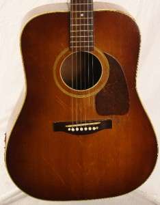 Vintage Lee Gibbs Concertone Montgomery Ward Acoustic Guitar Project w 