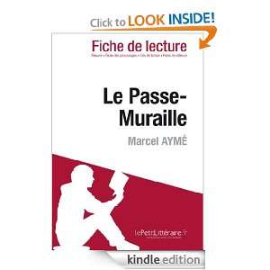 Le Passe Muraille de Marcel Aymé (Fiche de lecture) (French Edition 