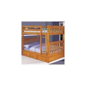  MISSION TWIN/TWIN BUNK BED