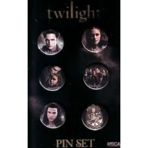  Twilight Round Buttons Set 6 Pack 