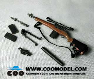 CooModel   U.S. Military M14 Sniper Rifle  