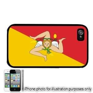  Sicily Italy Sicilian Flag Apple iPhone 4 4S Case Cover 