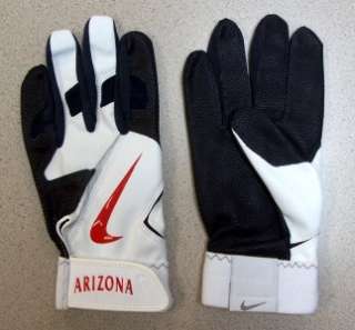 Arizona Wildcats Nike Diamond Elite Pro team issue NCAA batting gloves 
