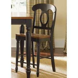  Napoleon Back Barstool by Liberty   Anchor Black with 