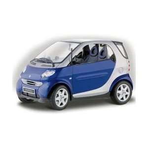    Blue Smart Fortwo Coupe 118 Scale Die Cast Car Toys & Games