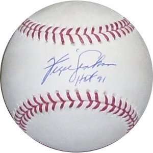  Fergie Jenkins Autographed/Hand Signed Official Major 