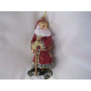   Santa Ornament 3 Collectible ; Babbo Natale SCO31 