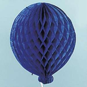   19 Inch Blue Tissue Balloon Decorations Case Pack 24