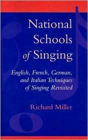   Of Singing, (0810845806), Richard Miller, Textbooks   