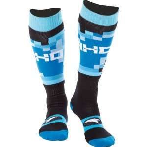  AXO MX Pixel Blue One Size Socks Automotive