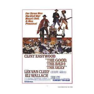  Good, the Bad and the Ugly Movie Poster, 27 x 39.25 