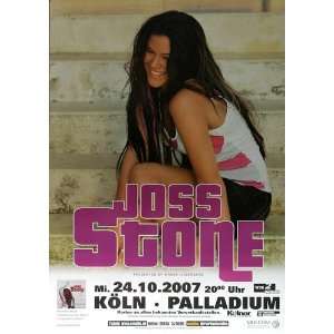  Joss Stone   Baby Baby Baby 2007   CONCERT   POSTER from 