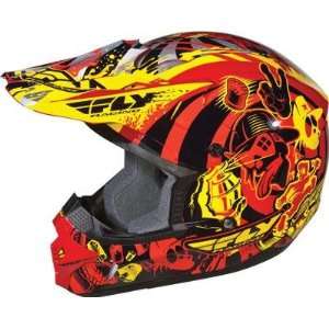  Fly Racing Kinetic Helmet , Size Segment Youth, Style 