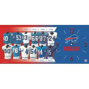  Buffalo Bills Evolution Clock