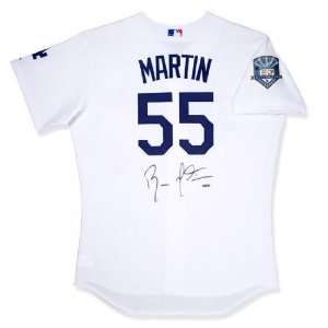  Russell Martin Los Angeles Dodgers Autographed Home/White 