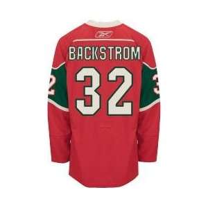 Nicklaus Backstrom Autographed Jersey   Niklas Pro   Autographed NHL 