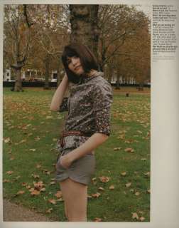 Gemma Arterton NYLON magazine feature, clippings  