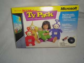 VINTAGE BARNEY Actimates w/ PC and TV Pack  