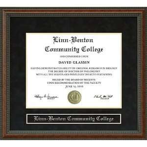  Linn Benton Community College Diploma Frame Sports 