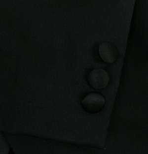 Hugo Boss Peak Lapel Tuxedo Jacket Black 42L Single Button PERFECT 