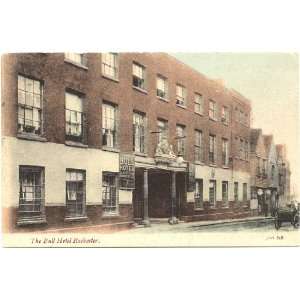   Vintage Postcard The Bull Hotel Rochester England UK 