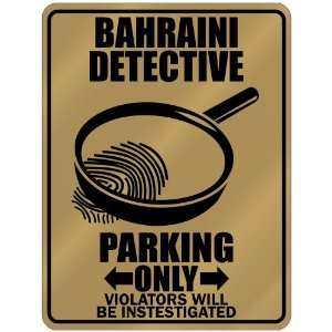  New  Bahraini Detective   Parking Only  Bahrain Parking 