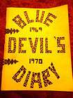 1969 1970 BLUE DEVILS DIARY STATE ST JR. HIGH YEARBOOK