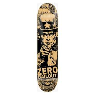  Zero Skateboards Bailout Deck  7.87 Ppp