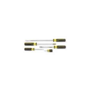  STANLEY 66 150 Screwdriver Set,Slotted,5 Pc