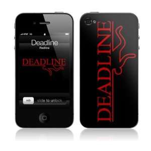   Music Skins MS DLIN10133 iPhone 4  Deadline  Redline Skin Electronics