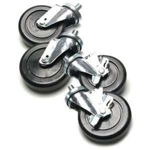 Casters 4 Inch, for True Refrigeration Equipment, Set of 4 Ea.  
