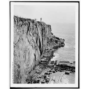  Sea wall,Bald Head Cliff,York,Me.