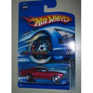 Motown Metal Series #1 1970 Chevelle Red #2006 86 Collectible 
