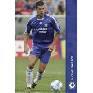 Football Posters Chelsea   Ballack 06/07 Poster   91.5x61cm  