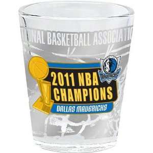   2011 NBA Champions 2oz. Hi Def Collector Shot Glass
