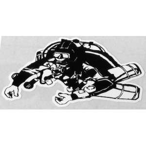 Cave Diver Decal Sticker with Deco