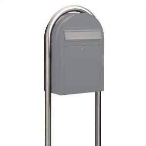  Bobi BOBIROUND 9005 Round Mailbox Stand Color Stainless 