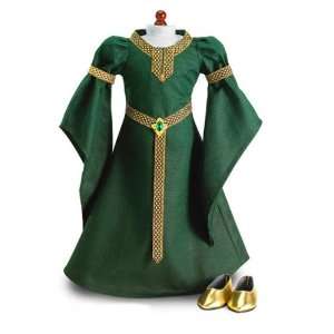  Deep Green Gala Christmas Holiday Gown Dress Princess 