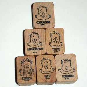  Mood Dude Stamps, Spanish Arts, Crafts & Sewing