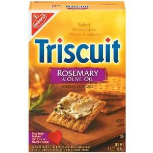 Triscuits, Rosemary and Olive Oil, 9.5 Ounce Boxes (Pack of 6)  