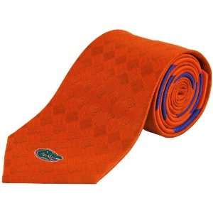 Colony Sportswear Florida Gators Orange Silk Diamond Tonal Tie  