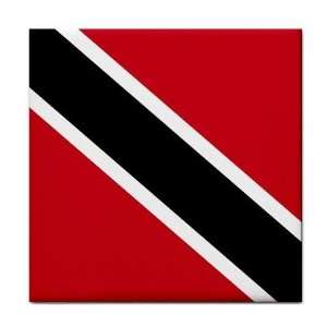  Trinidad and Tobago Flag Tile Trivet 