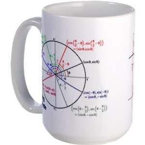  Amazing Unit Circle Math Large Mug by  