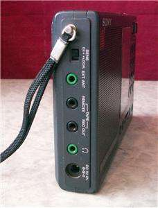 Sony ICF SW7600 Microprocessor Controlled AM/LW/SW/FM Portable 
