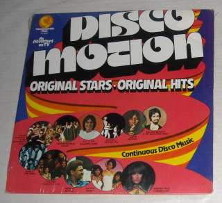 SEALED 1977 K TEL DISCO MOTION LP Various Compilation  