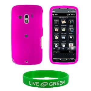  Magenta Rubberized Hard Case for HTC Touch Pro2 Tilt 2 GSM 
