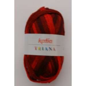  Katia Triana Yarn 44 Variegated Orange Red