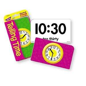  Telling Time Pocket Flash Cards Toys & Games